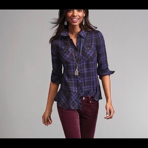 Cabi Check Shirt size M